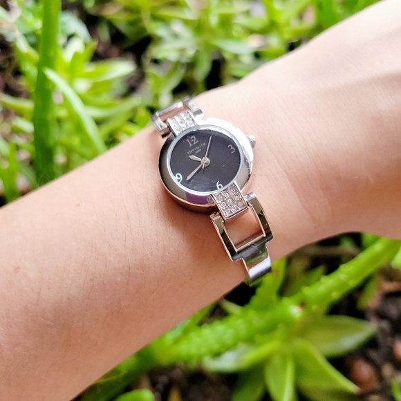 Infinite Infinity Silver Rhinestone Watch - Picture 2 of 10